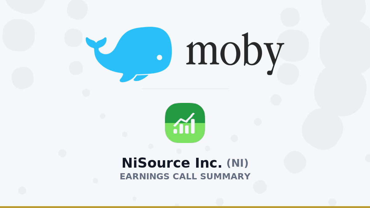 NiSource Inc. Q1 2026 Earnings Call Summary