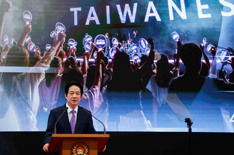 Taiwan says President Lai would be happy to talk to Trump