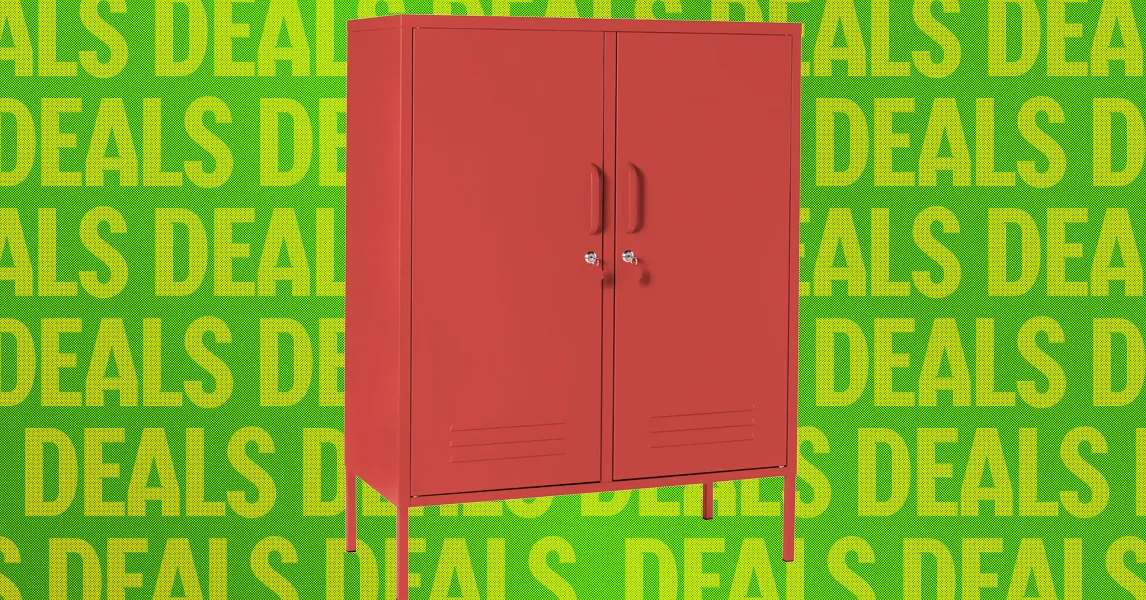 Mustard Made Storage Lockers Are on a Rare Sale Through May 31
