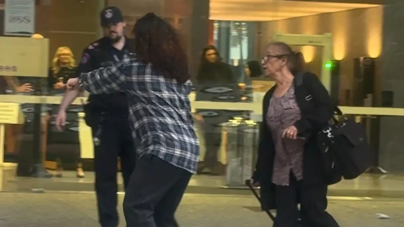 Accused $245k Centrelink fraudster on the run after court brawl