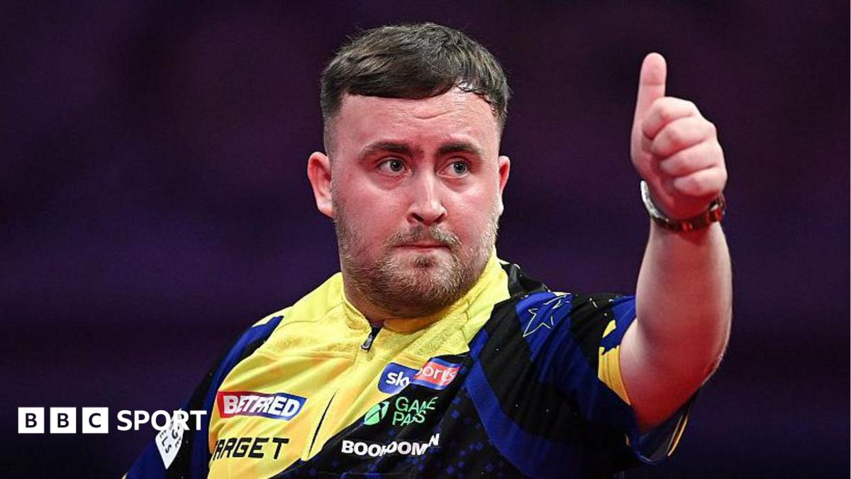 World Matchplay 2026: Luke Littler cruises into semi-finals with win over Josh Rock