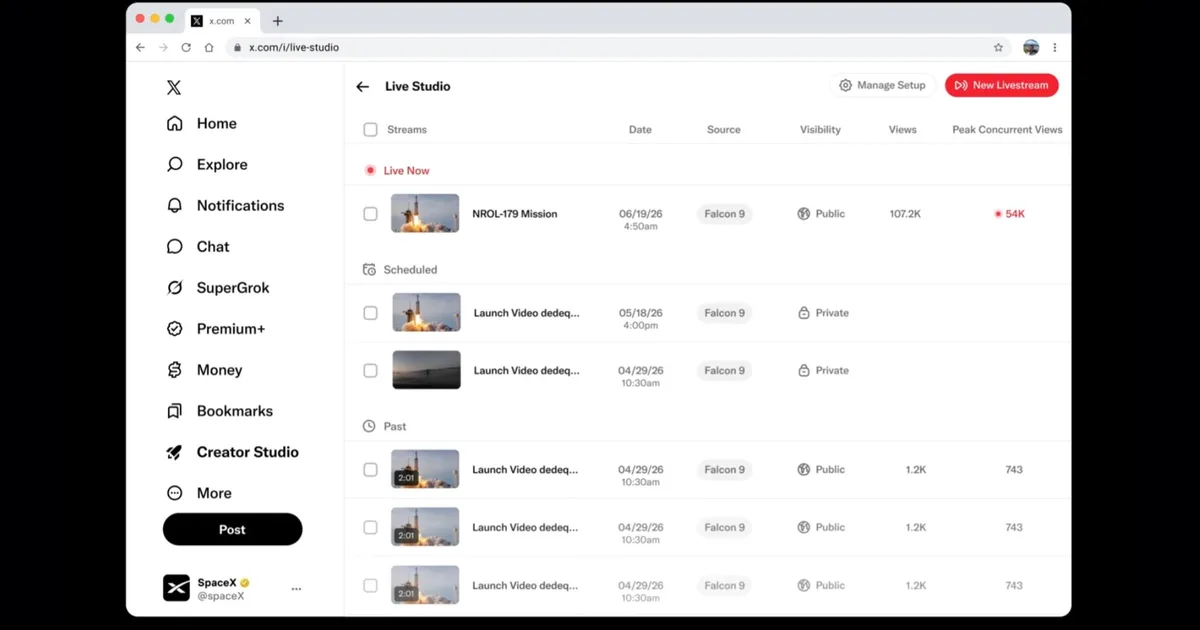 X wants you to go live with its new streaming hub, and is offering $1 million to make it worth your while