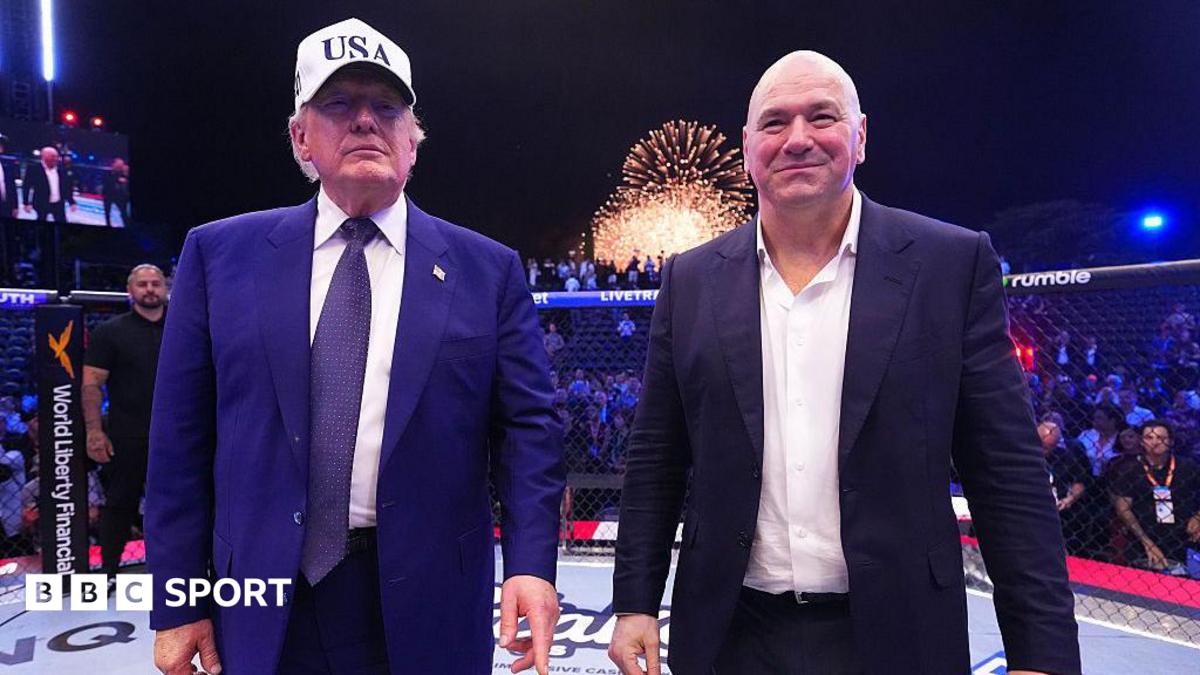 UFC loses $30m (£22m) staging Freedom 250 event at the White House